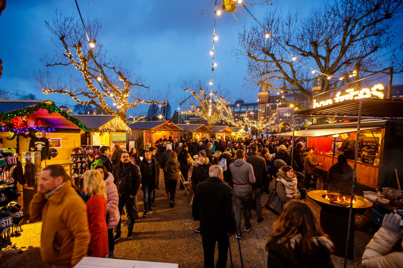 Christmas Market Amsterdam Museumplein Winter Festival